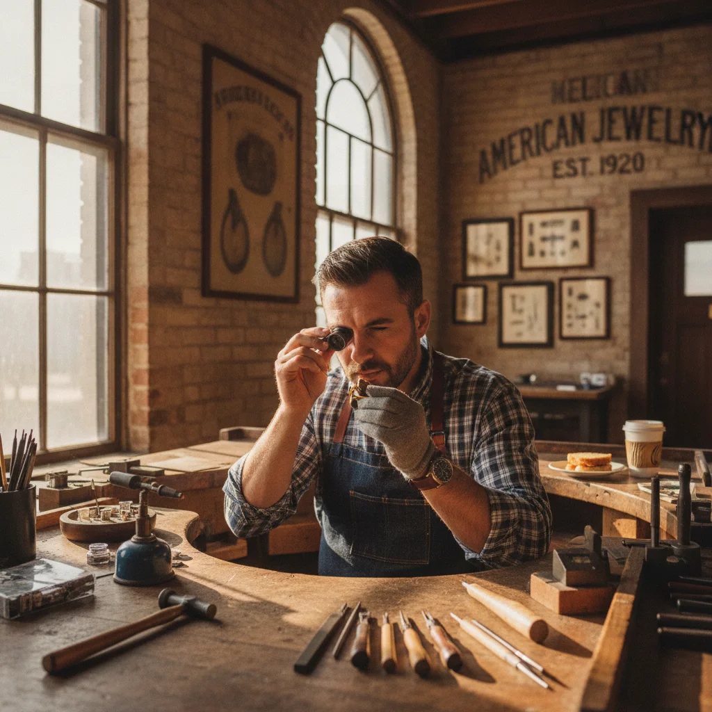 Jeweler Kindred Lubeck working 사진 3