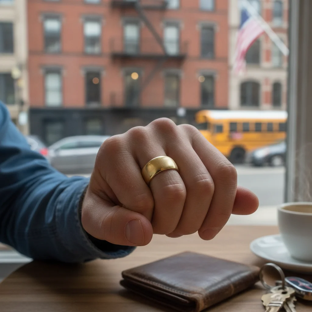 Travis Kelce wedding band 사진 2