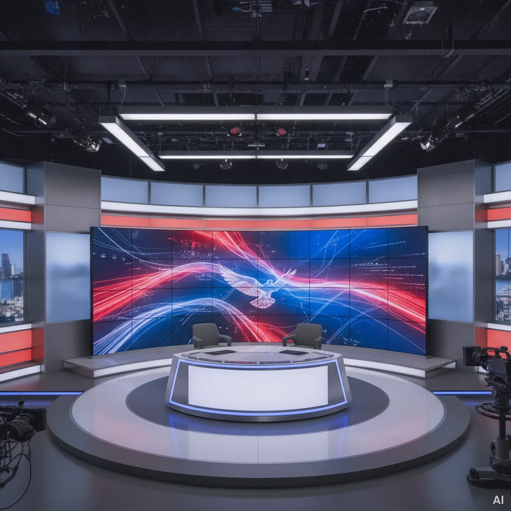 News studio election coverage 사진 9
