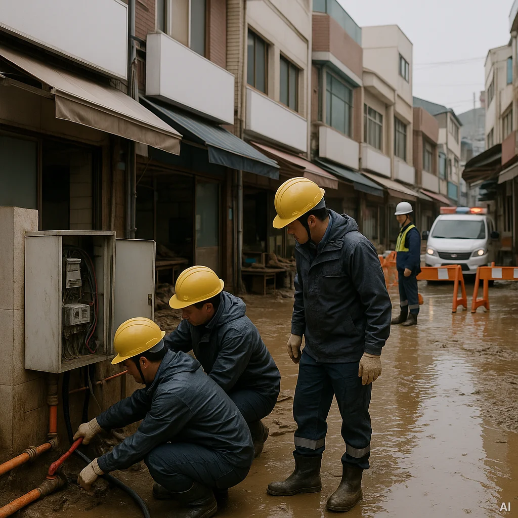 전기·가스 긴급 복구 사진 7