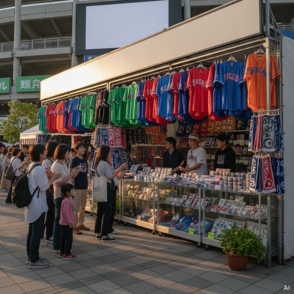 公式グッズブースの風景写真 6