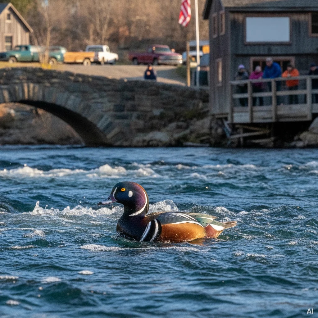 Harlequin Duck in Upper McDonald Creek 사진 7