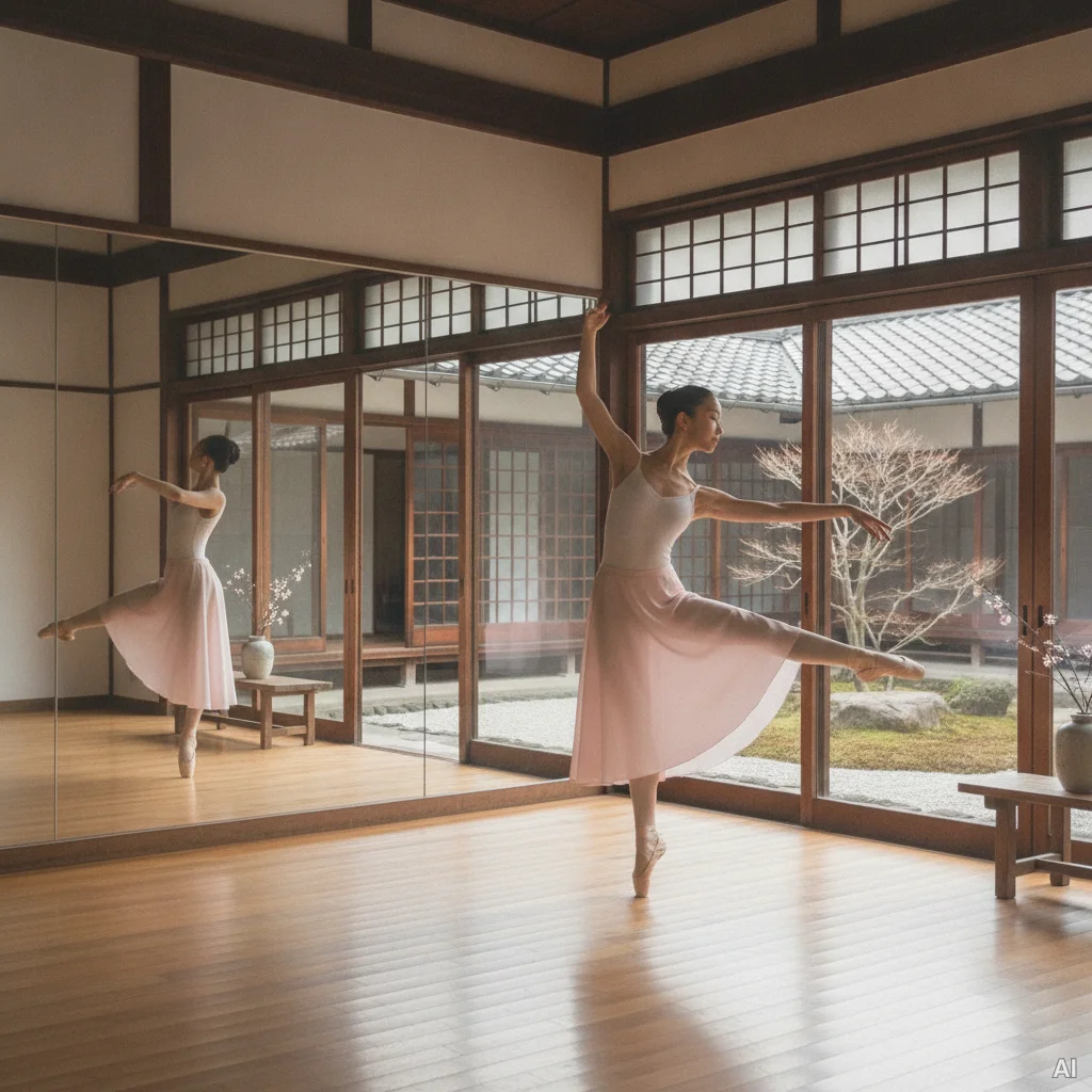 堀田真由のバレエ経験を物語る優雅な姿の写真 1