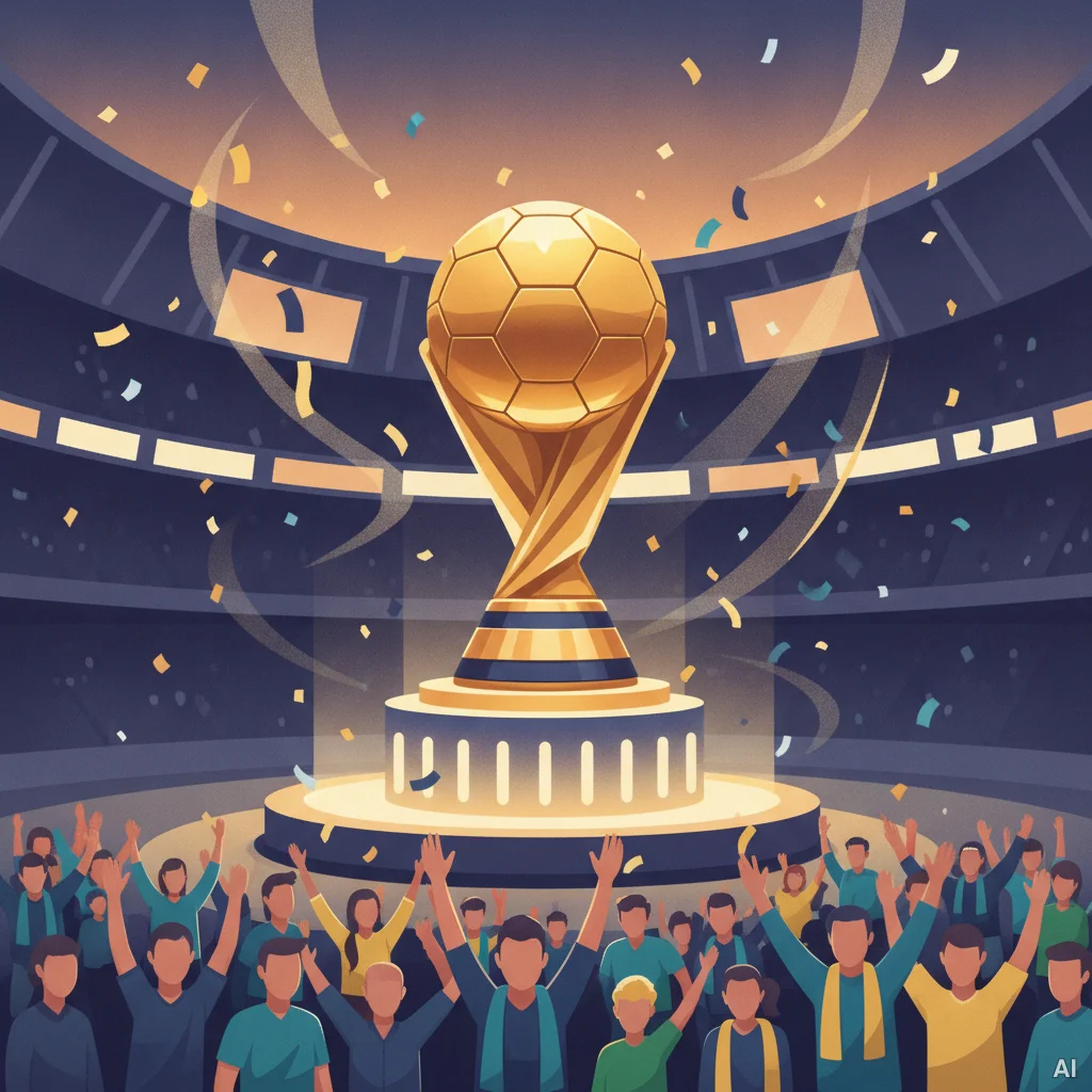 FIFA Golden Ball Trophy Presentation Photo 3