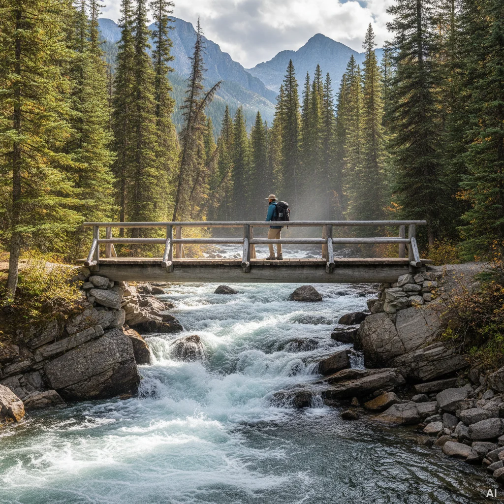 Sacred Dancing Cascade footbridge 사진 6