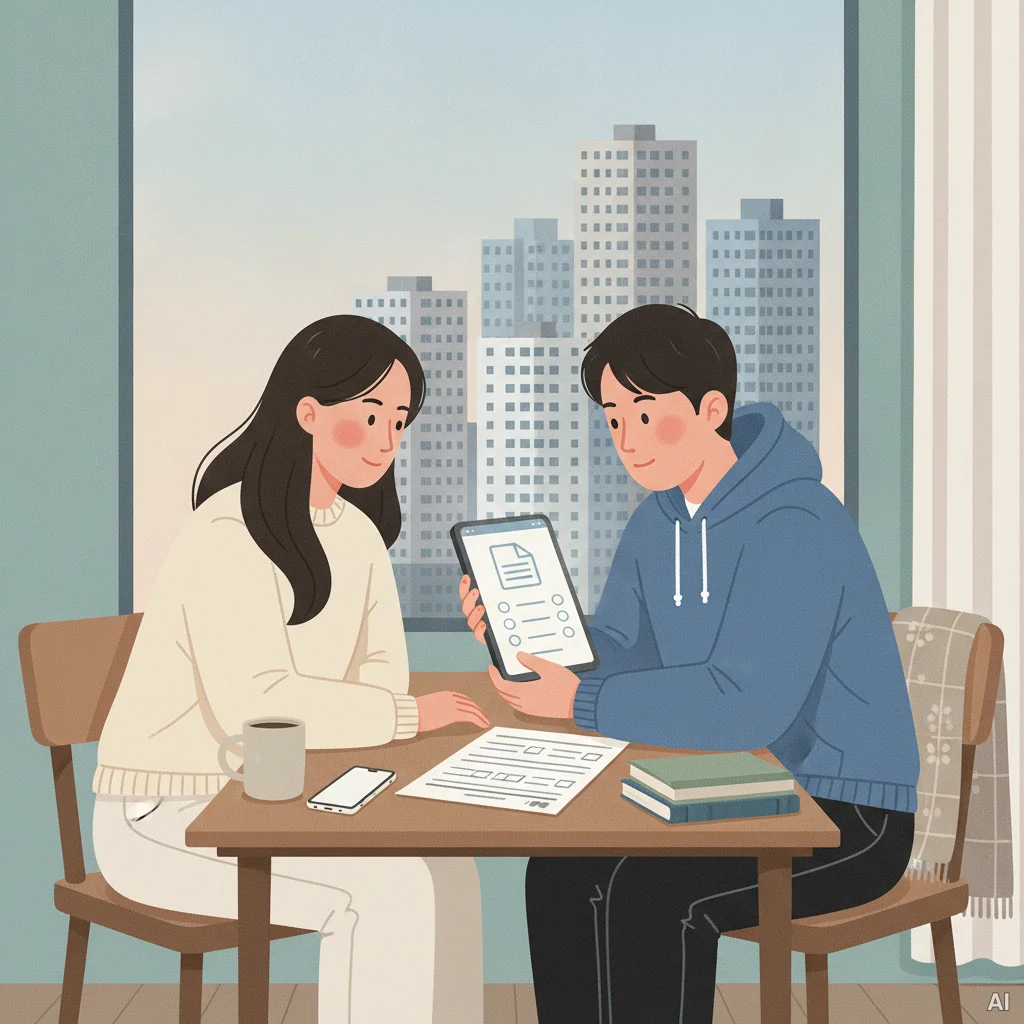 청약 일정 상담 모습 사진 6