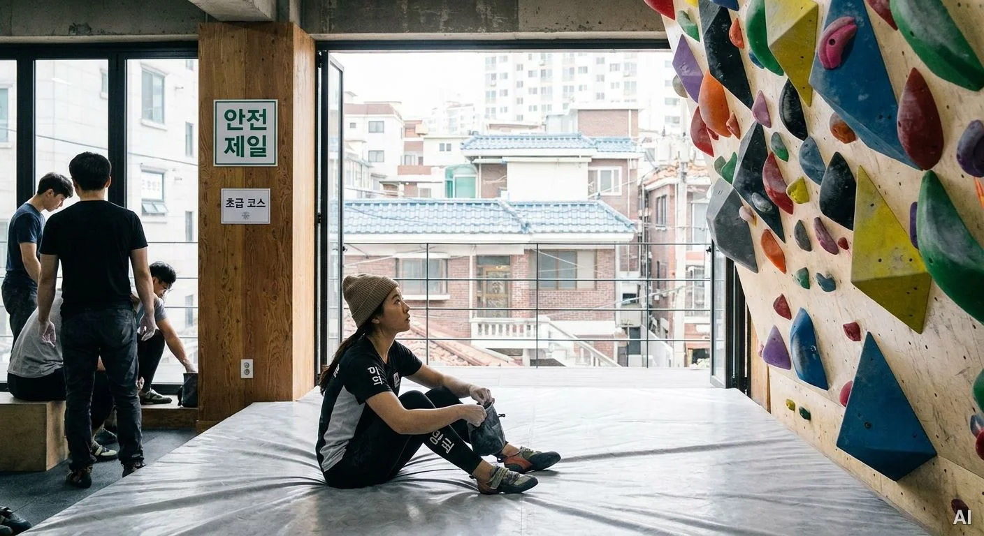 실내 클라이밍 루트 파인딩 사진 8