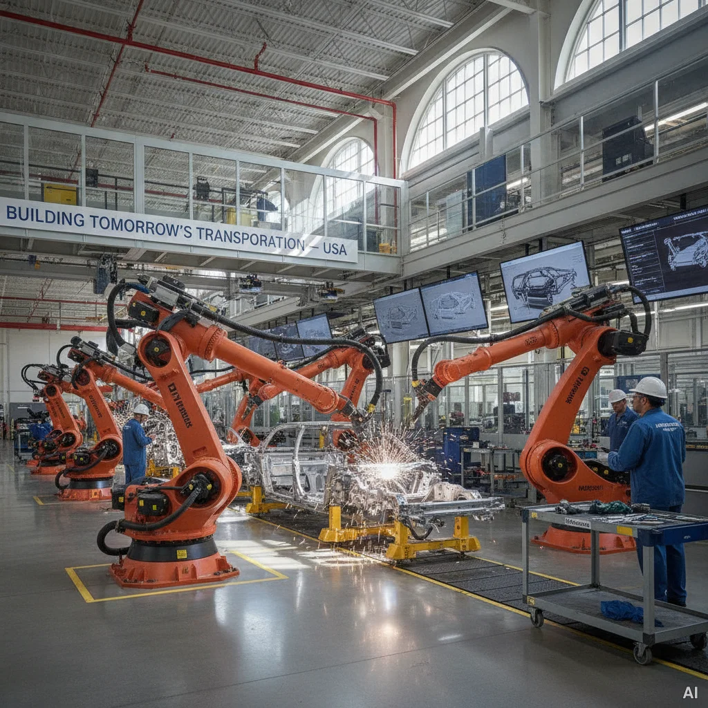 Modular robotic assembly line 사진 2
