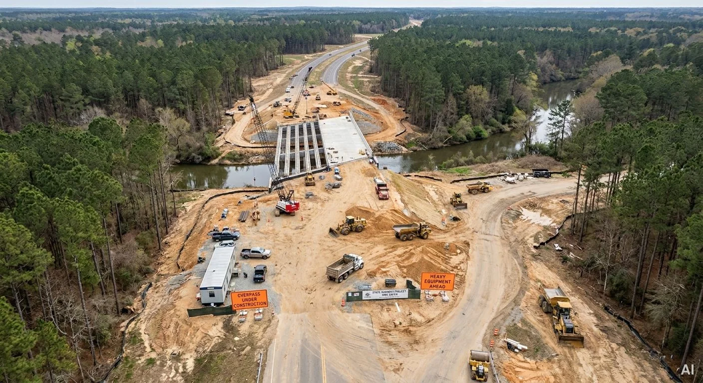Interstate 16 construction and widening 사진 4