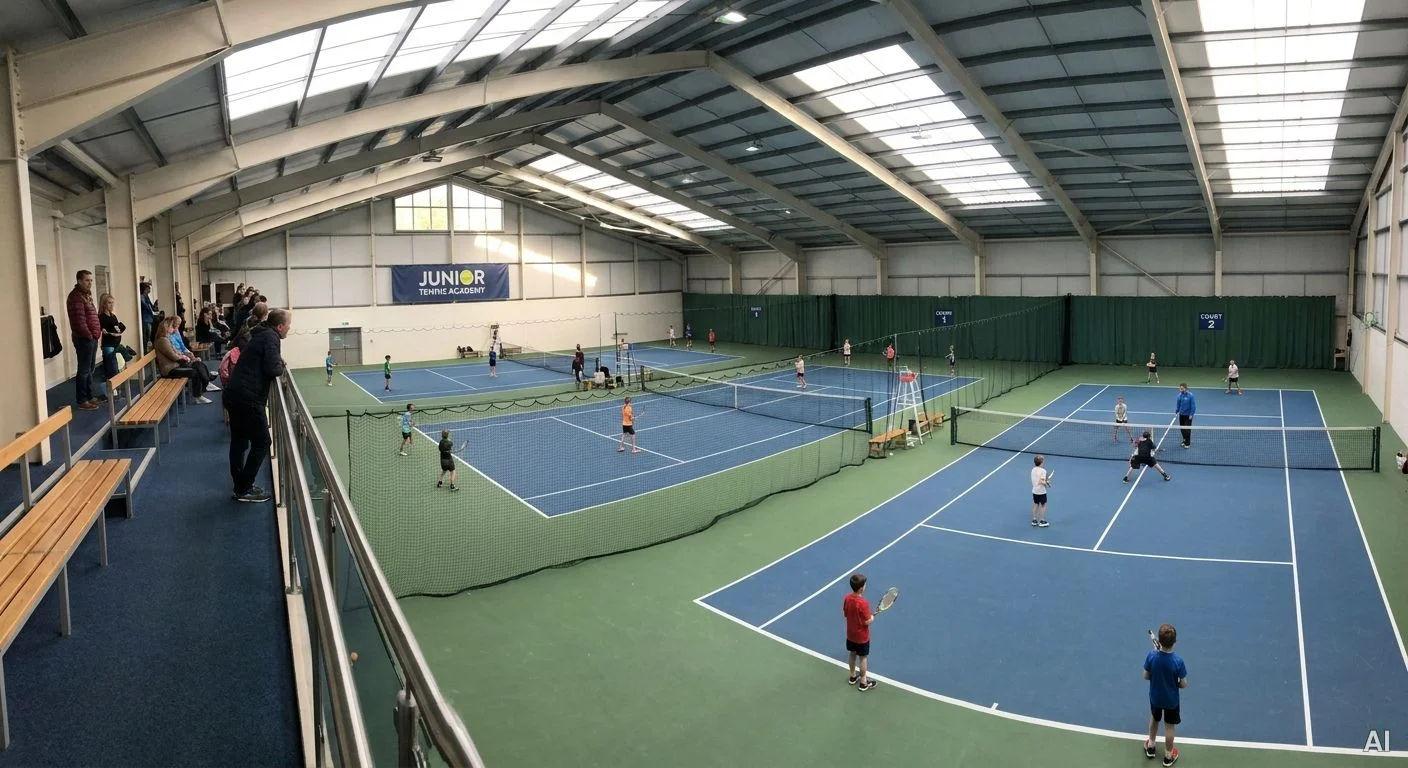 Indoor junior tennis coaching 사진 2