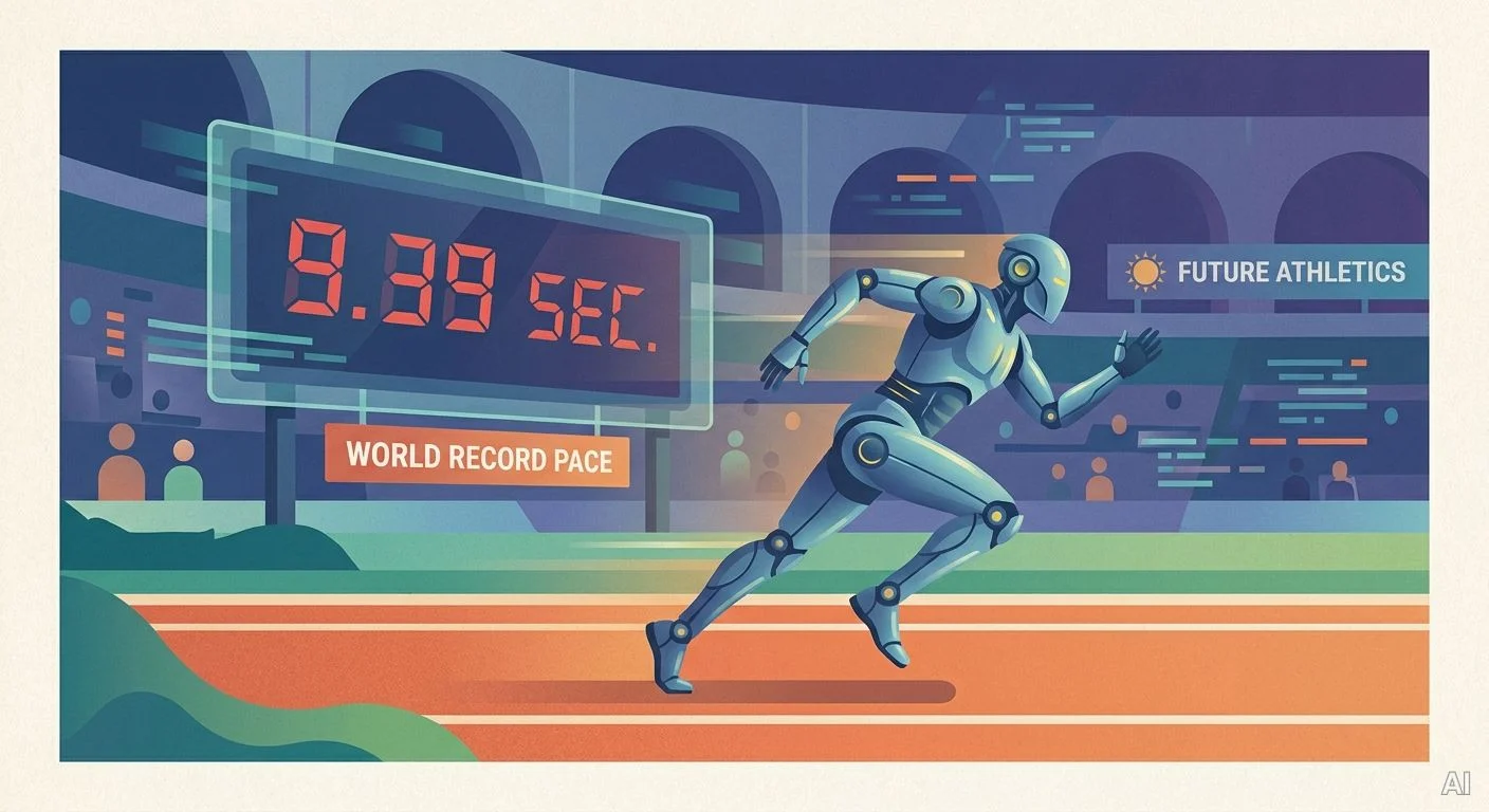 100m 신기록을 세운 휴머노이드 사진 2