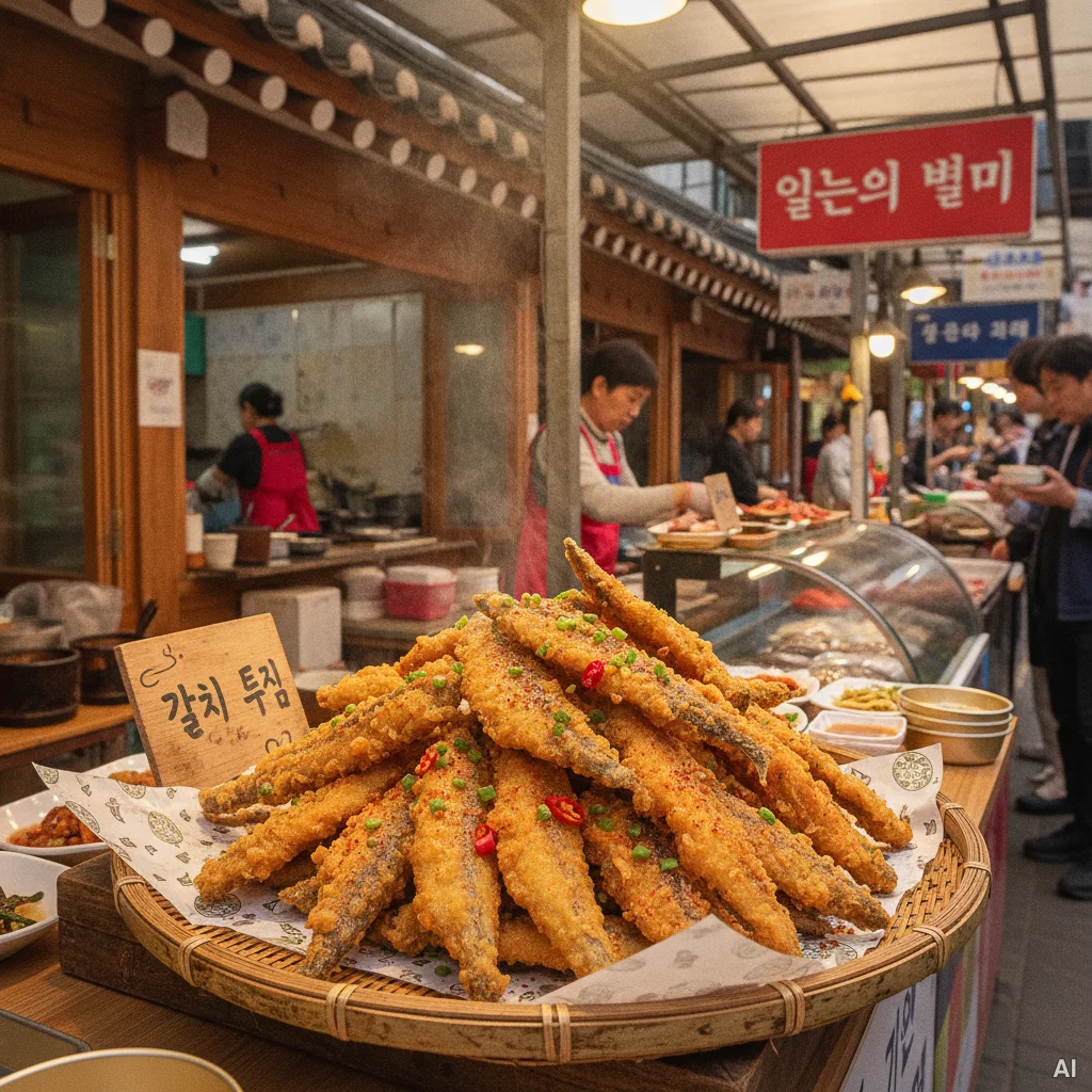 바삭한 갈치 튀김 요리 사진 5