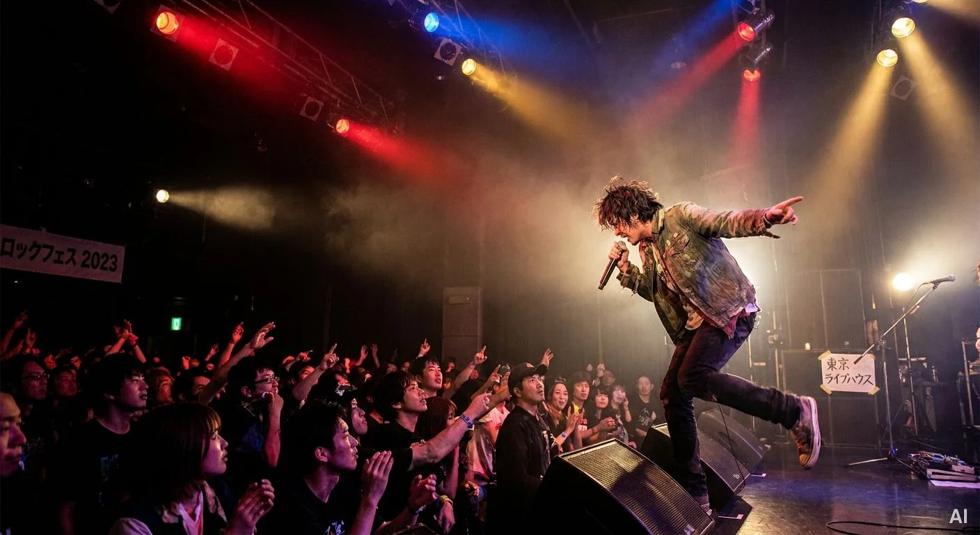 熱気あふれるライブステージの写真 5