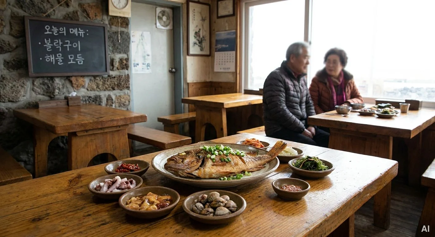 볼락구이와 해산물 한상 사진 5