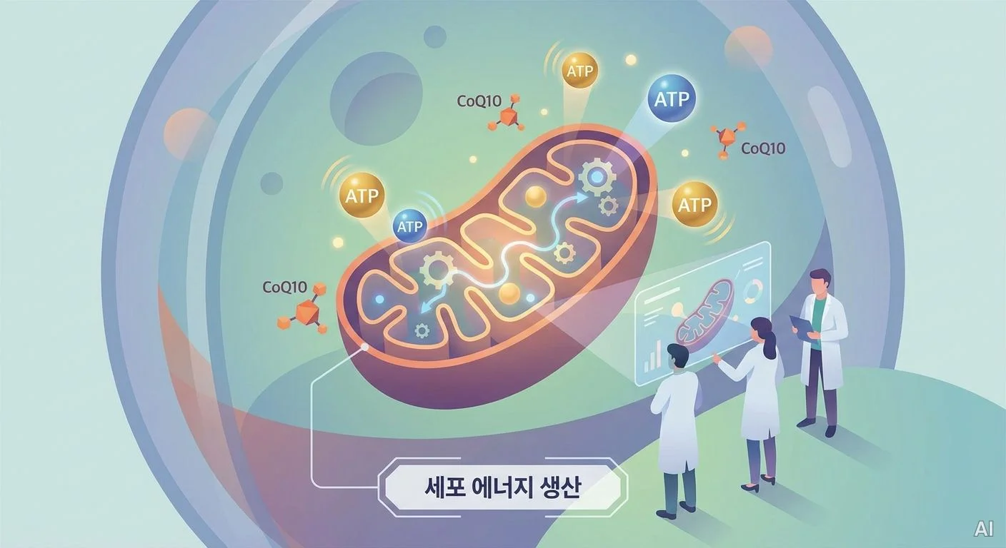 세포 내 미토콘드리아와 코엔자임Q10 사진 2