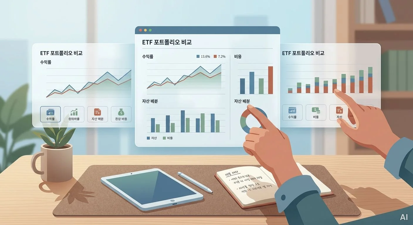 ETF 포트폴리오 비교 분석 사진 2