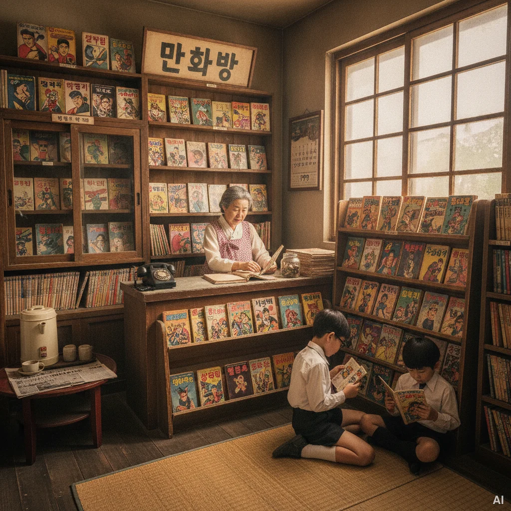 땡이네 만화가게 재현 공간 사진 3