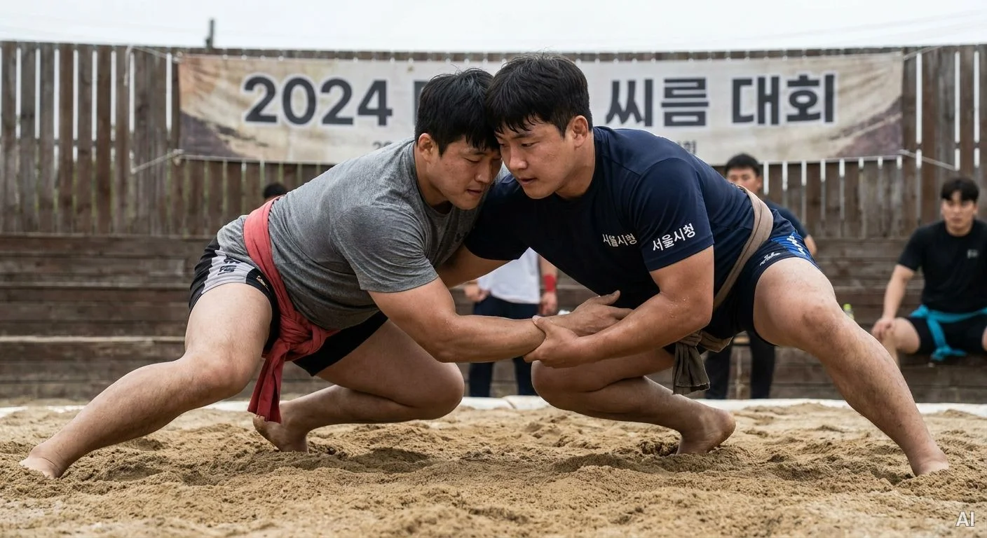 전문 매트리스에서 펼쳐지는 경기 사진 9