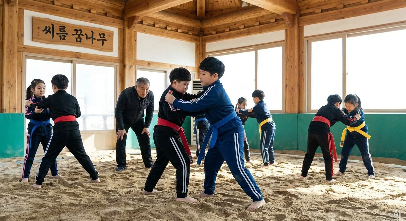 교방초등학교 씨름부 아이들 사진 3
