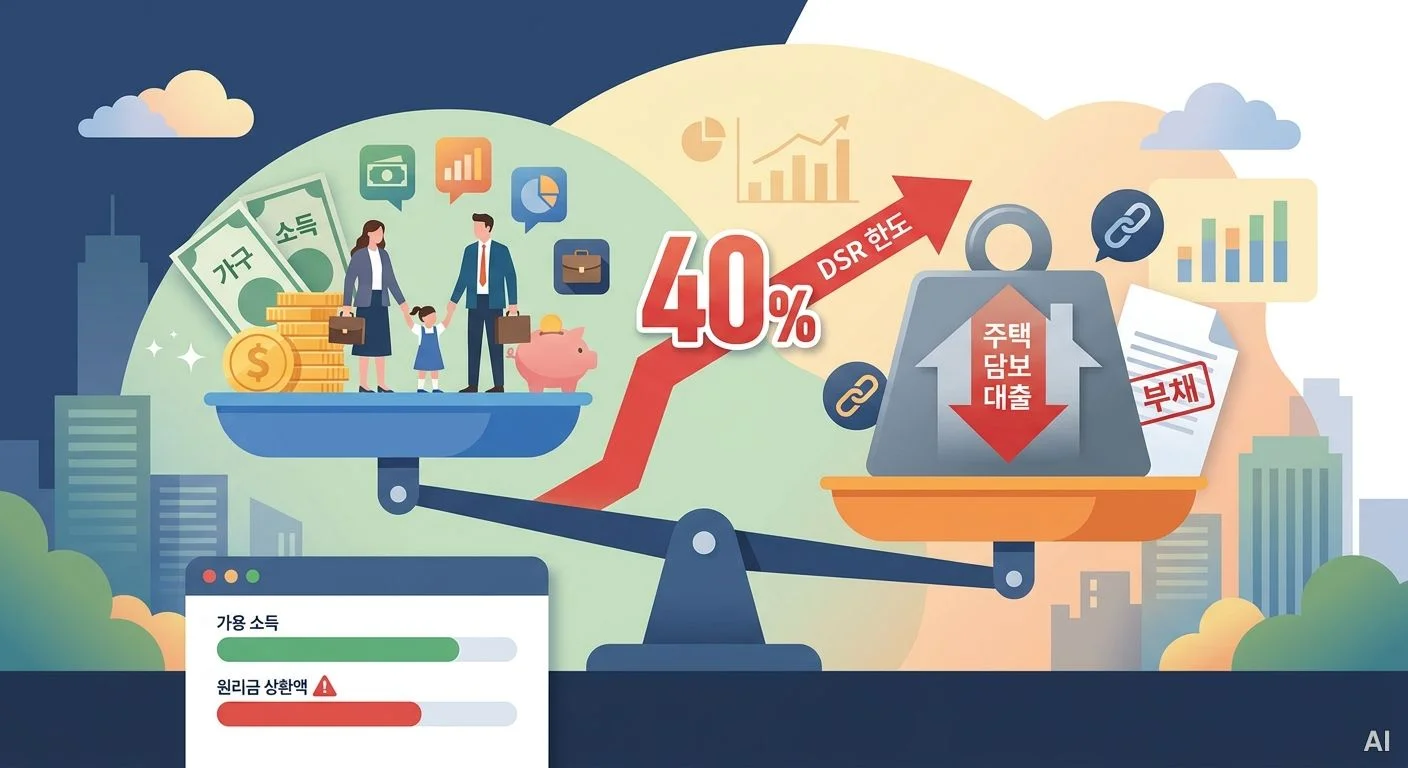 DSR 40% 규제와 대출 한도 사진 5
