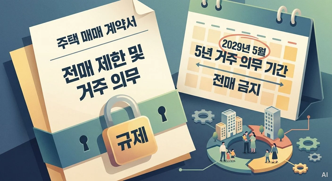 전매 제한 및 거주 의무 안내 사진 6