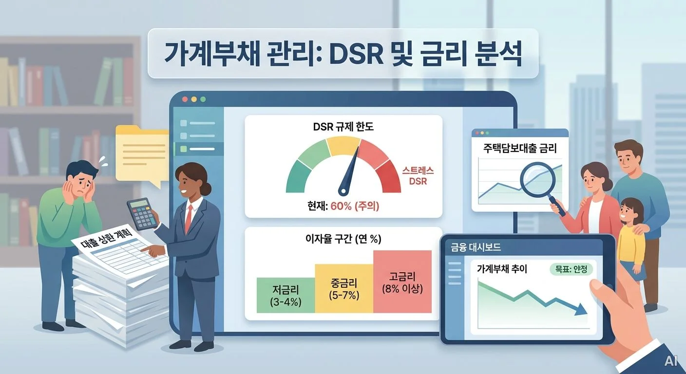 스트레스 DSR 및 금리 분석 사진 3