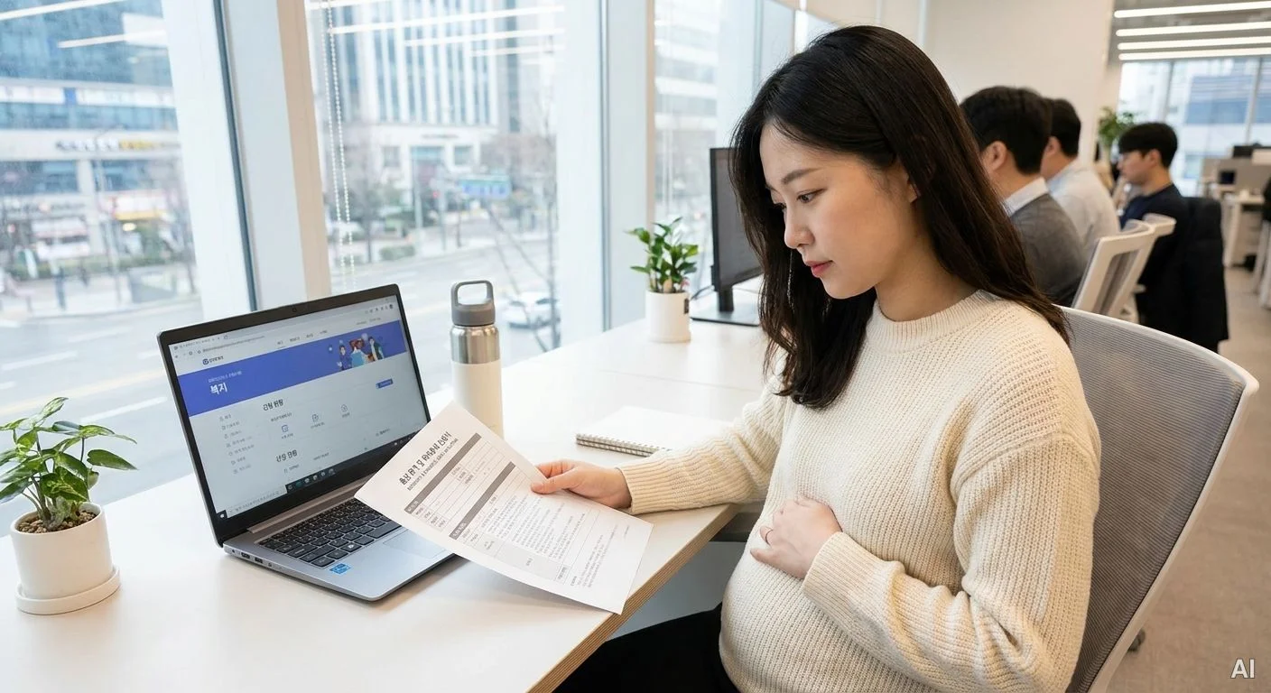 출산휴가 육아휴직 통합신청제 서류 사진 7