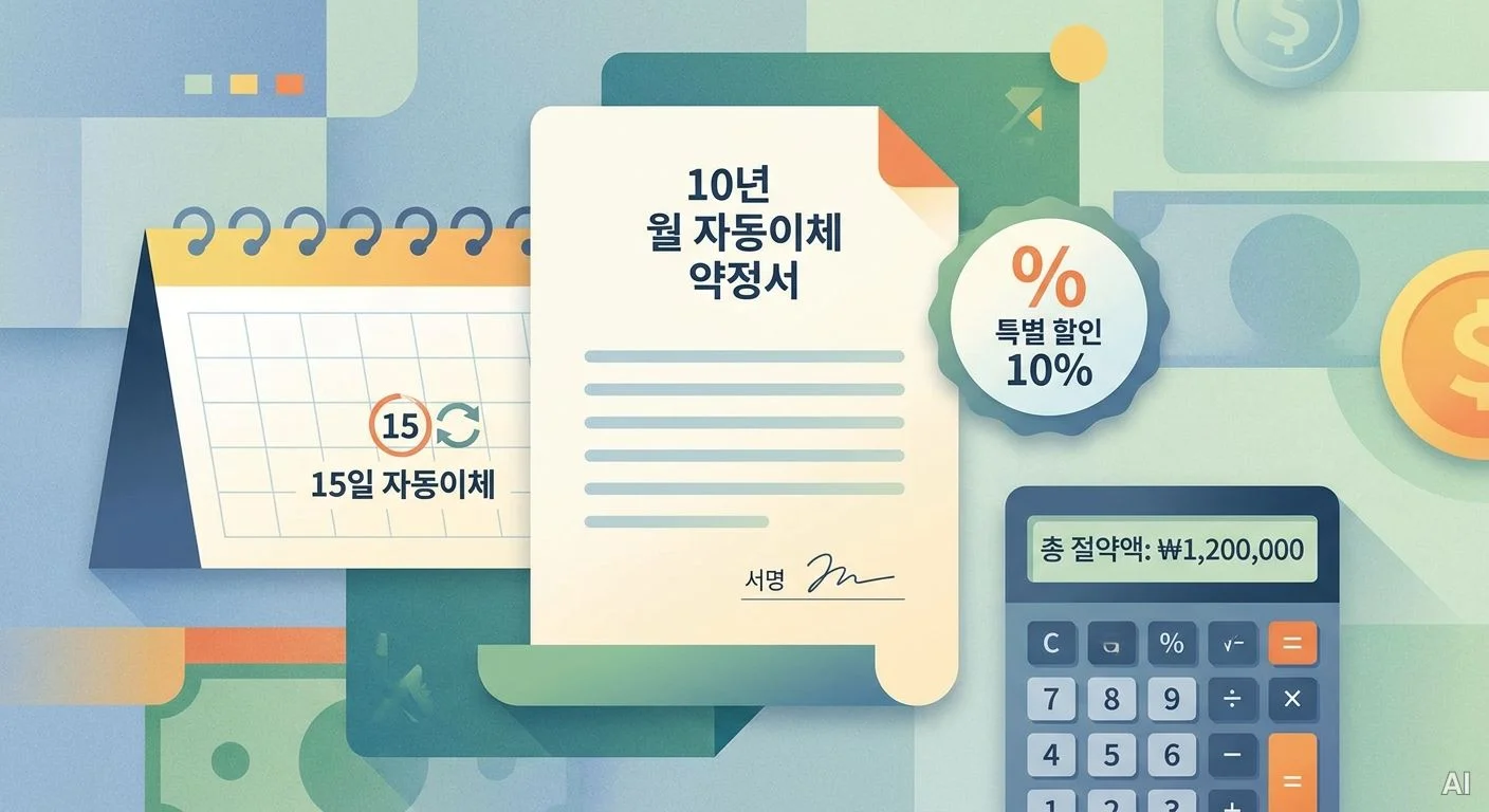 자녀 적금 자동이체 약정서 사진 7