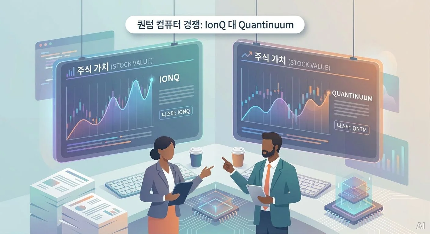 아이온큐 대 퀀티넘 밸류에이션 비교 사진 3