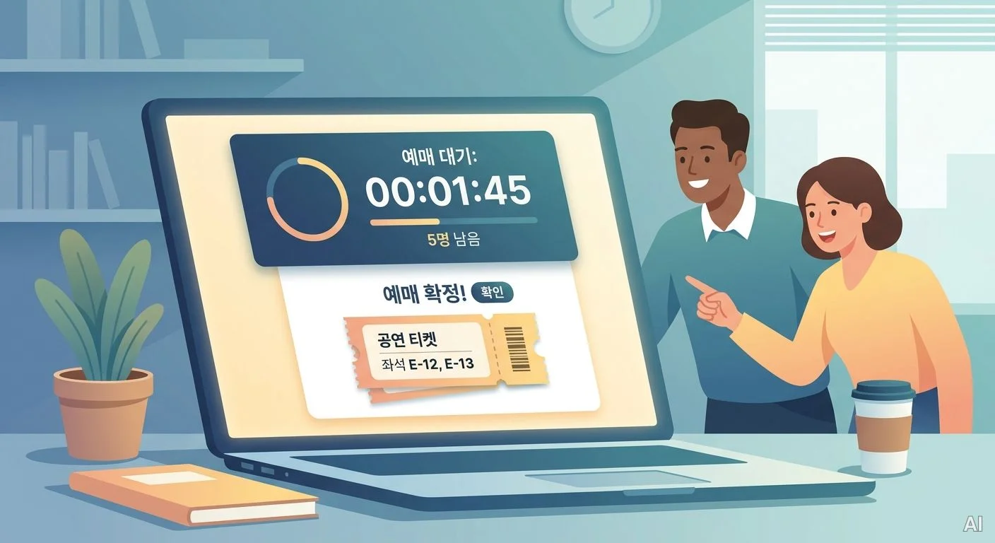 블리즈컨 티켓 예매 대기 화면 사진 3