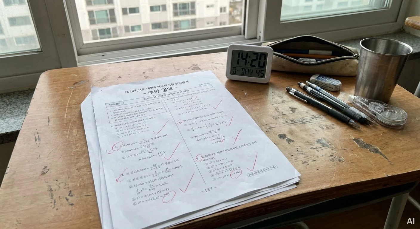 수학 영역 가채점 및 오답 분석 사진 4