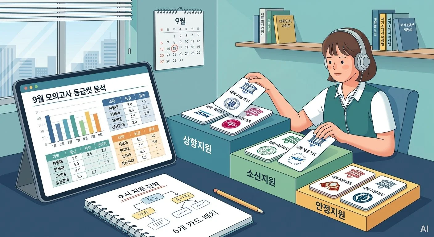 수시 지원 전략 및 카드 분류 사진 5