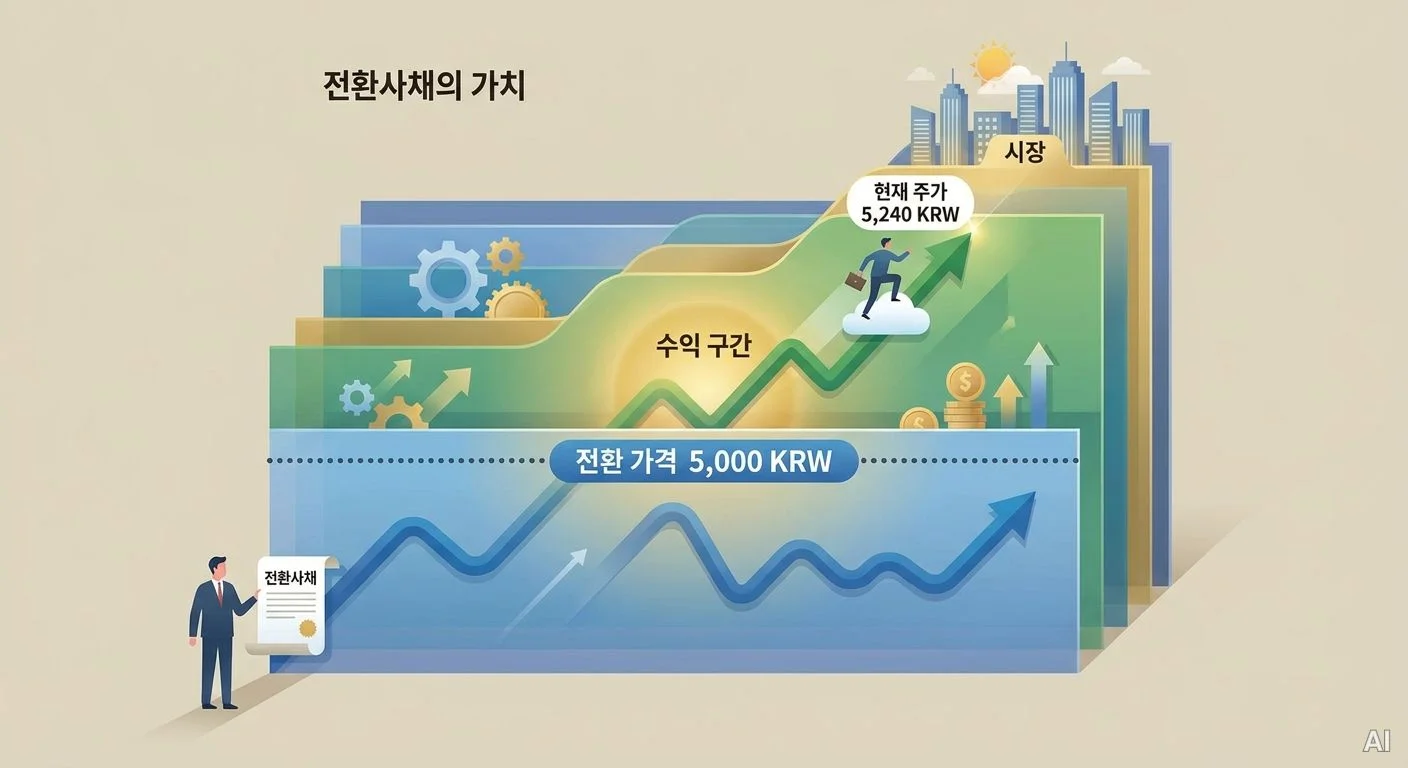 전환사채 전환가액 조정을 통한 주가 인더머니 구간 사진 7