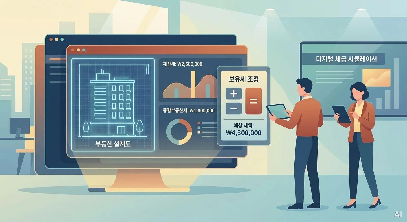 중산층 및 고가 아파트 보유세 정밀 시뮬레이션 사진 4