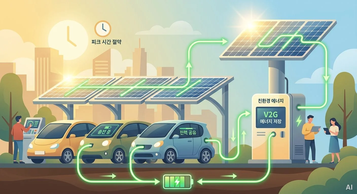 태양광 재생에너지 전력 흐름 사진 3