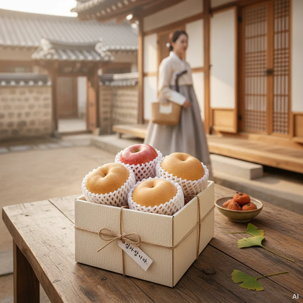 소포장 과일 세트 구성 사진 3