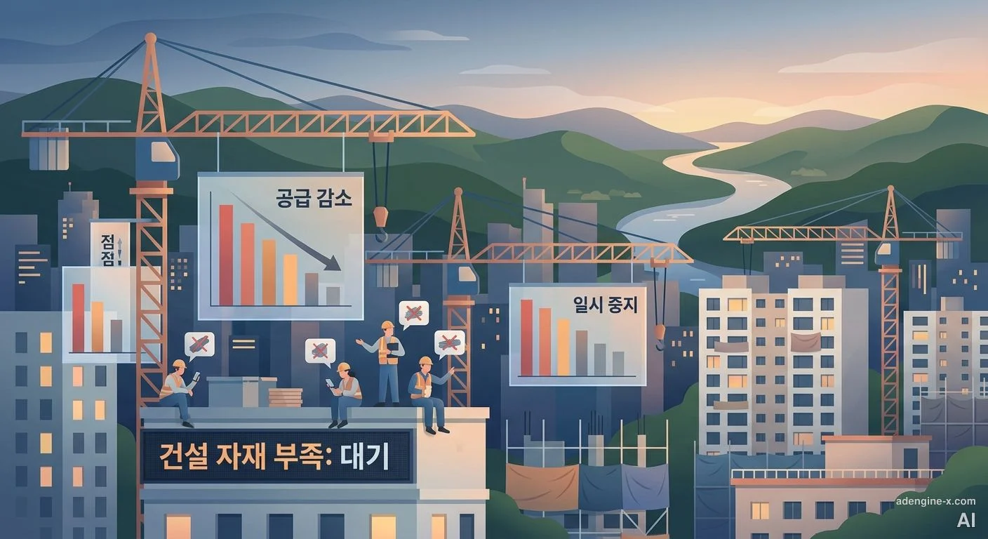 신축 아파트 입주 물량 감소 추이 사진 1