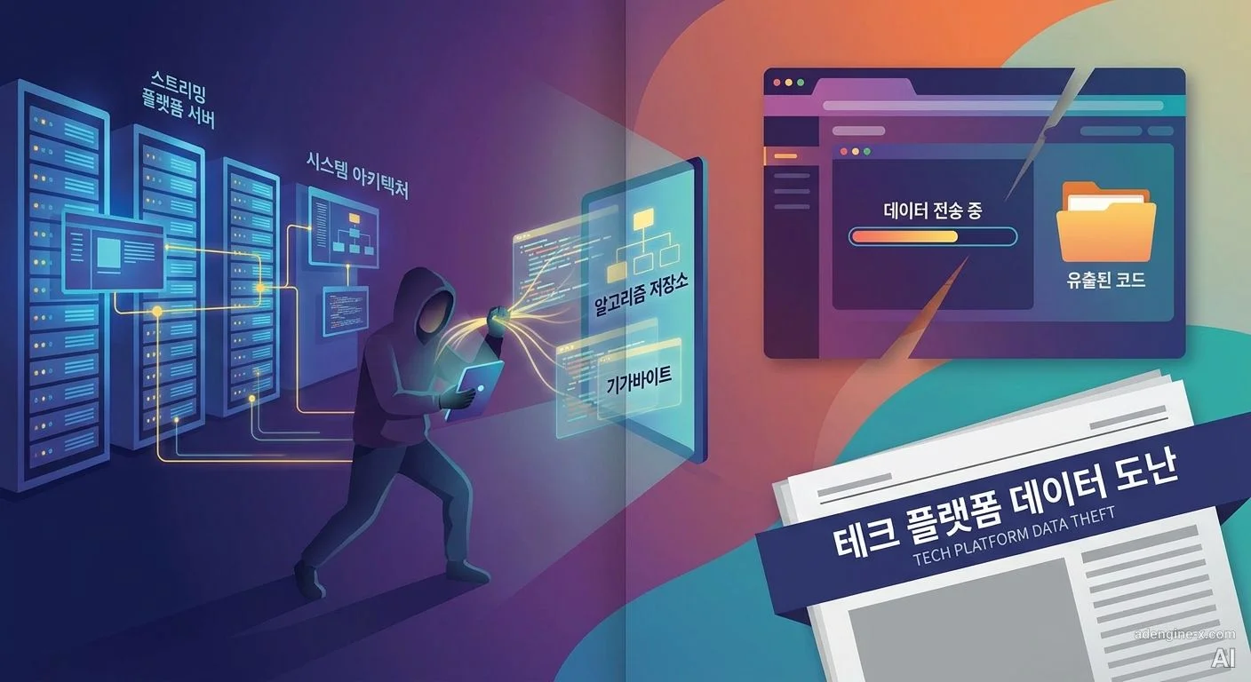 소스코드 및 아키텍처 탈취 상황 사진 4