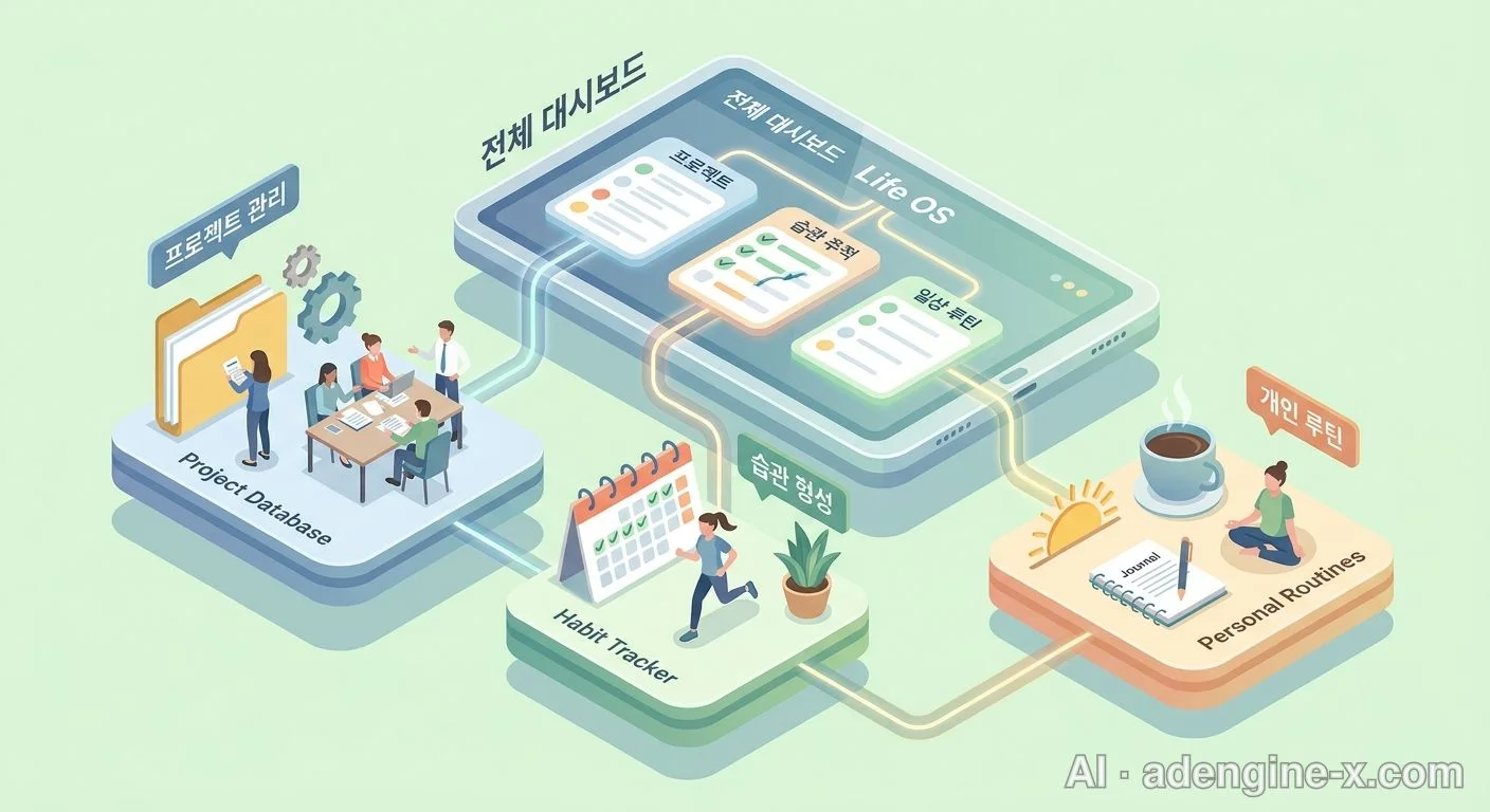 올인원 라이프 OS 대시보드 사진 8