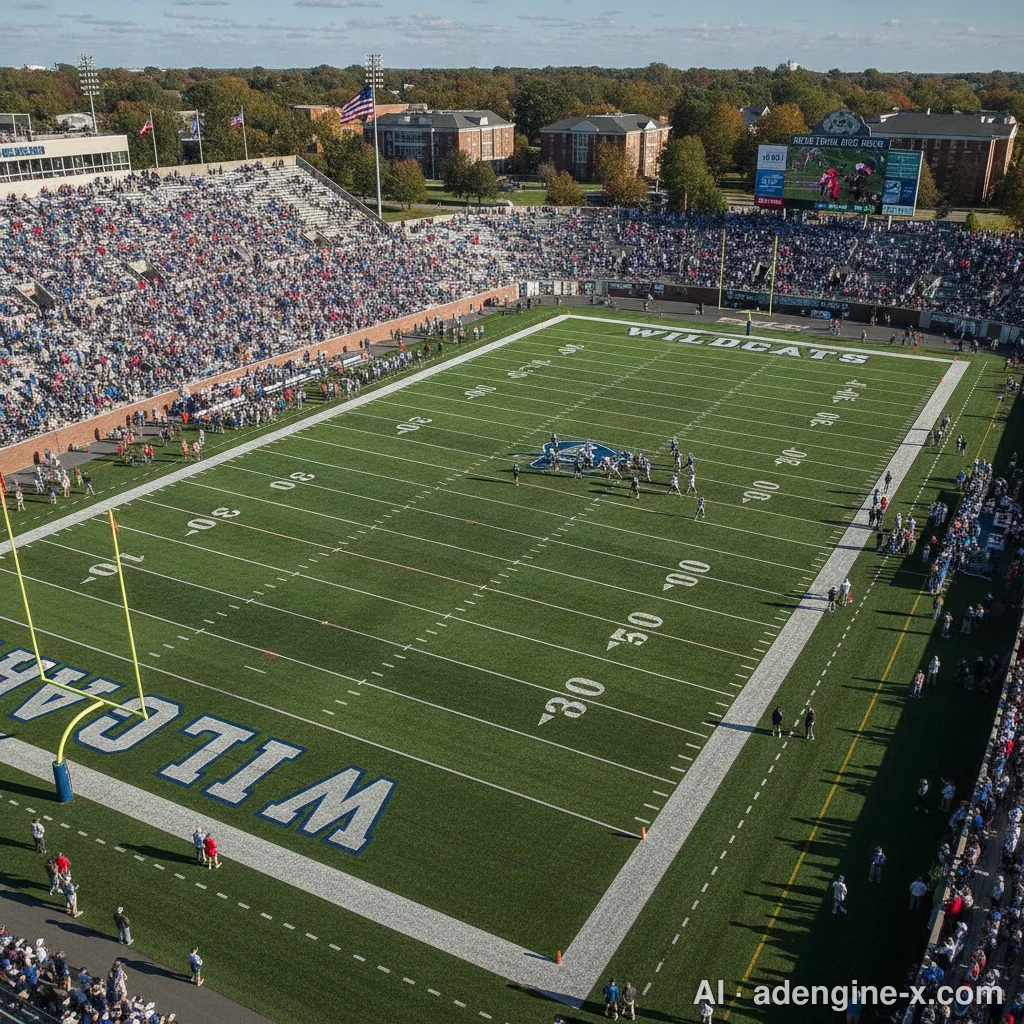 Bobcat Stadium elevation and turf view 사진 1
