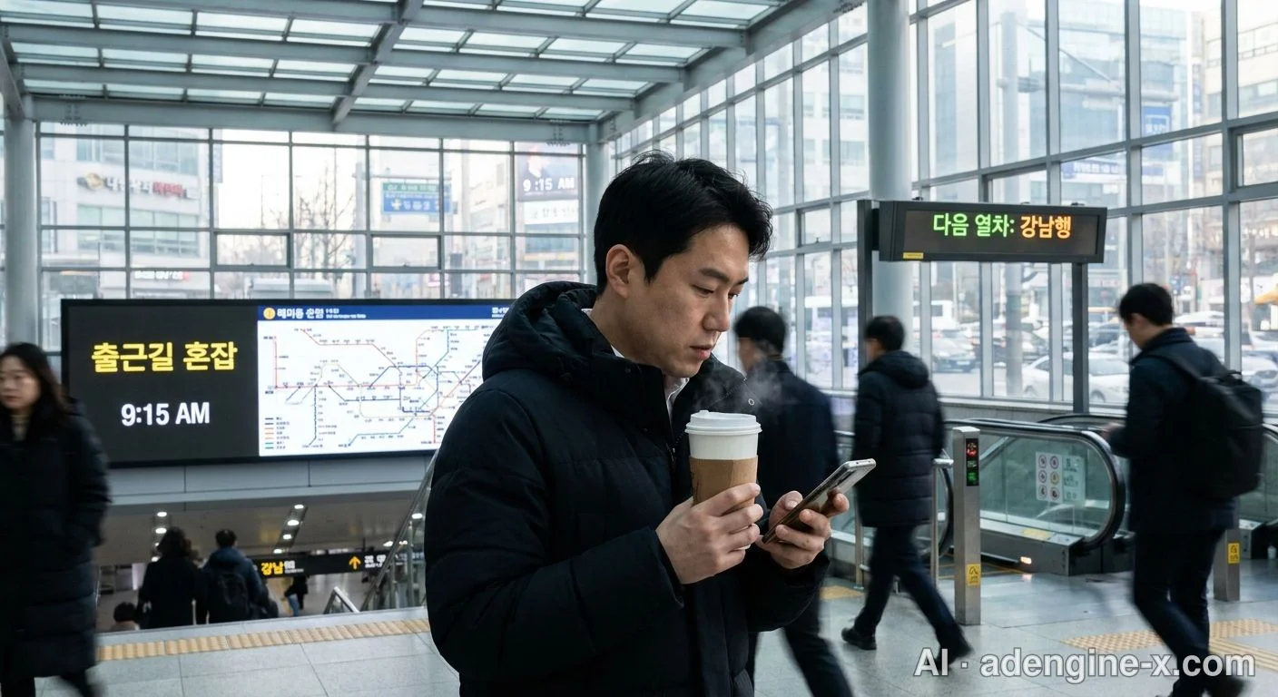 출근길 자투리 시간 활용 사진 1