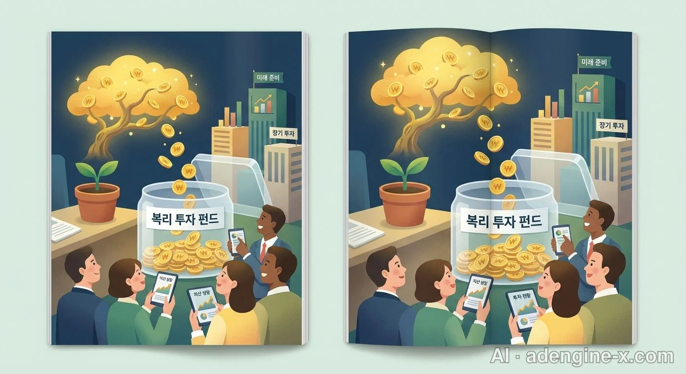 자산 증식과 복리 효과의 개념 사진 1