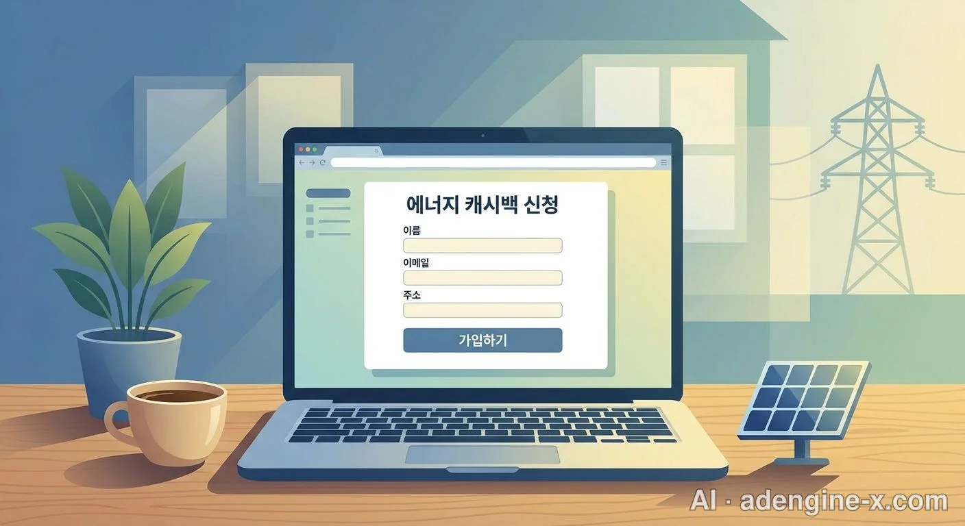가스 캐시백 신청 화면 사진 5