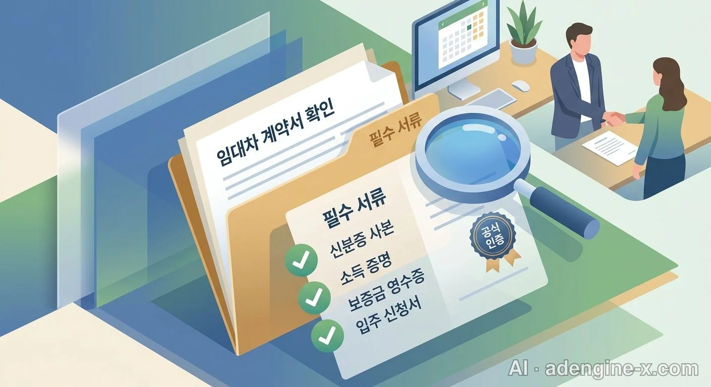 필수 서류 인포그래픽 체크리스트 사진 5