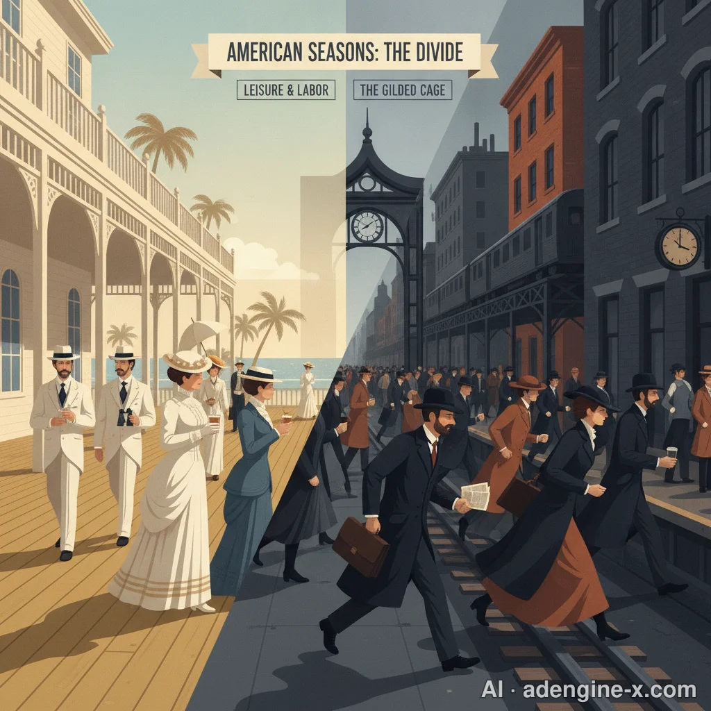 Gilded Age socio-economic class fashion  사진 6