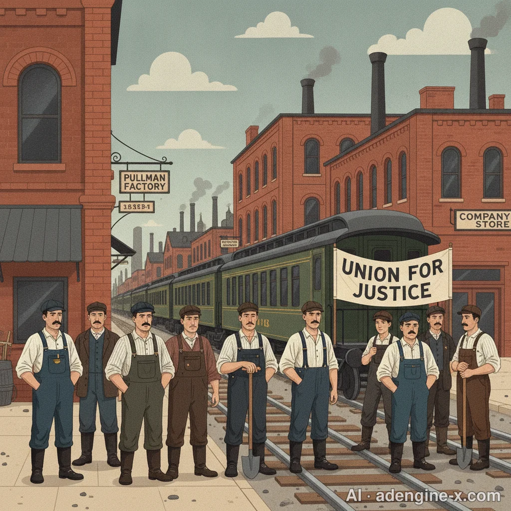 The Pullman company town rail strike 사진 3