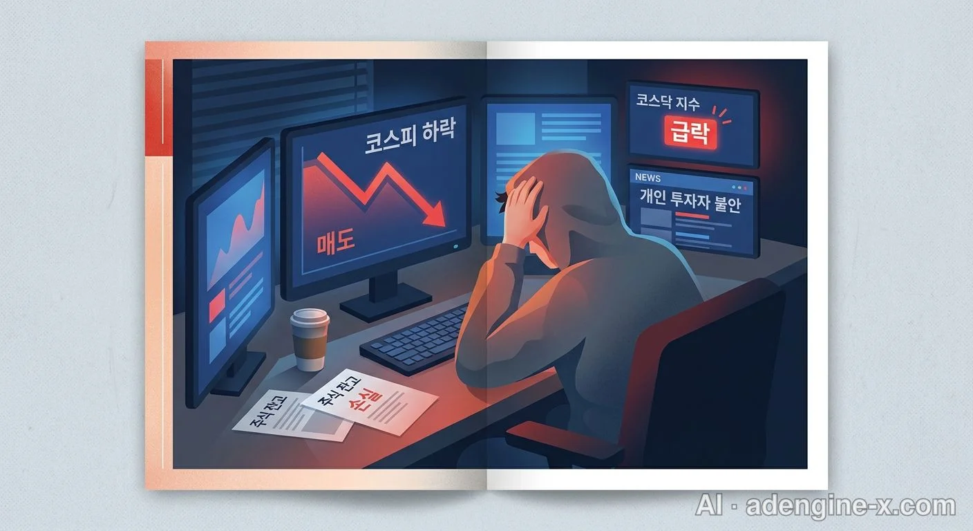 고점 매수 개인투자자의 패닉과 종목토론방 비판 여론 사진 5