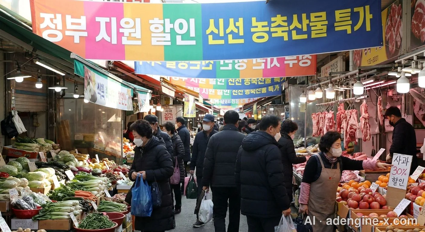 전통시장 농축산물 할인 사진 3