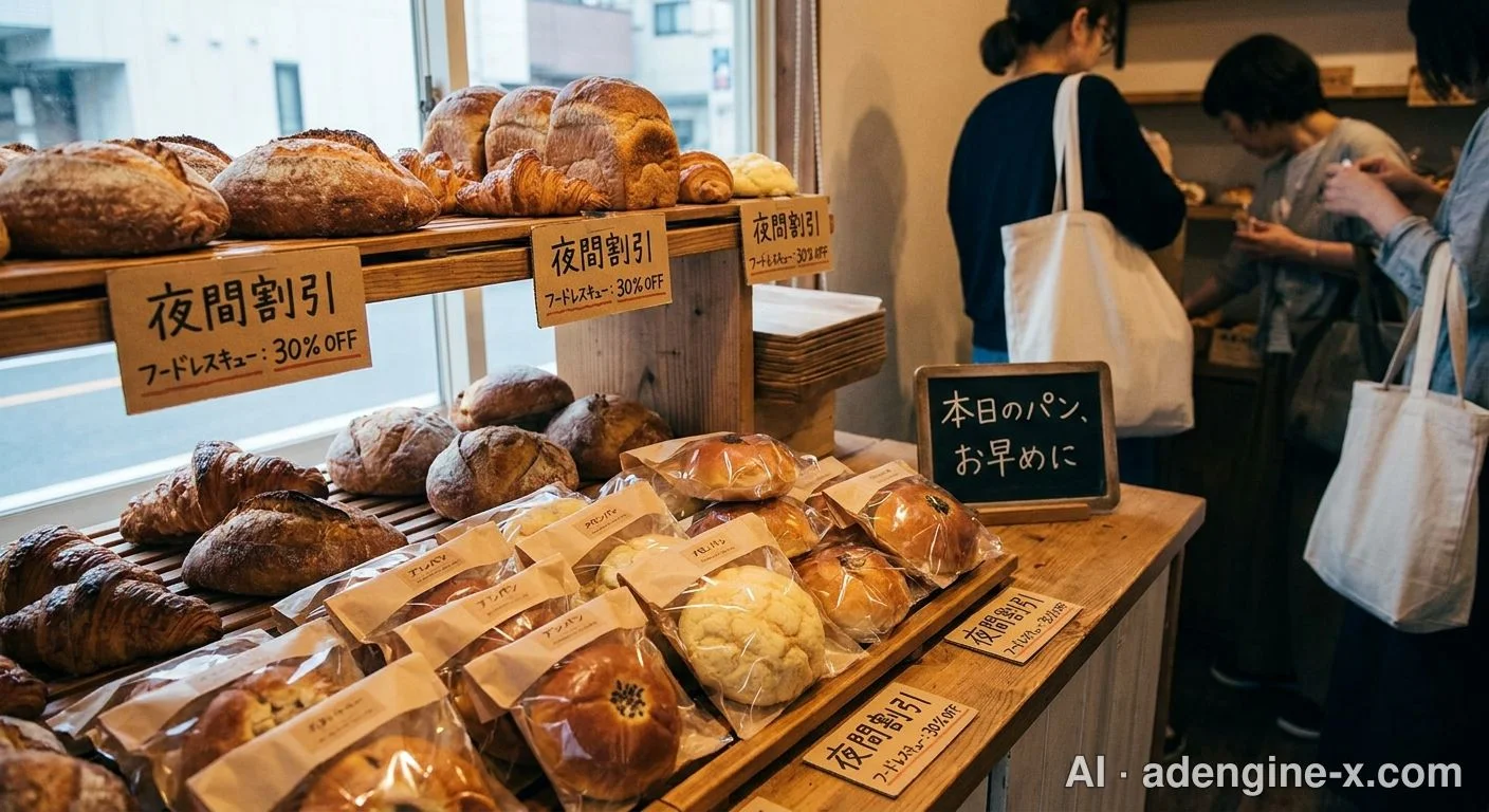 フードロス削減のベーカリー陳列 사진 3