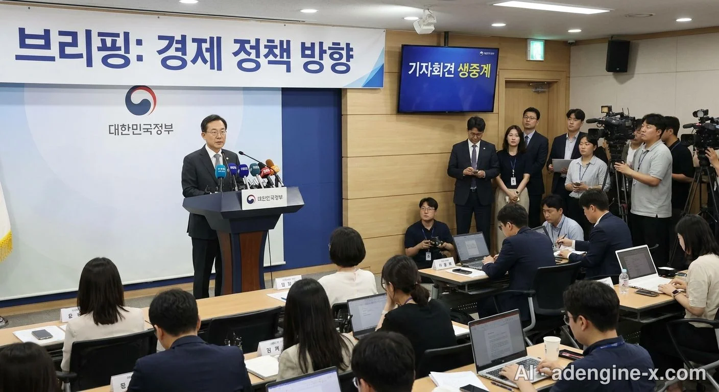 정부서울청사 브리핑 현장 사진 6